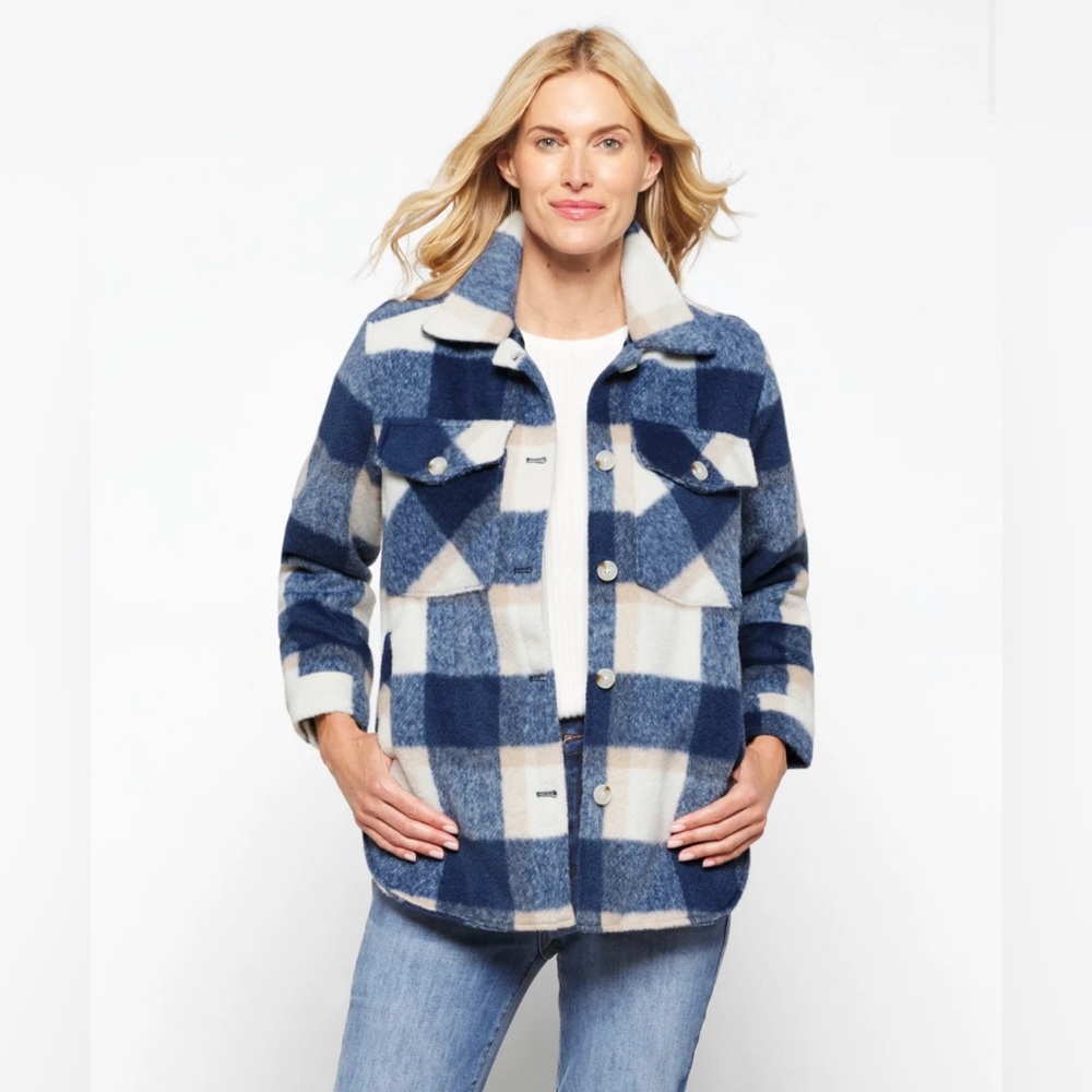 BLANK NYC
Keep Rolling Shacket NWOT